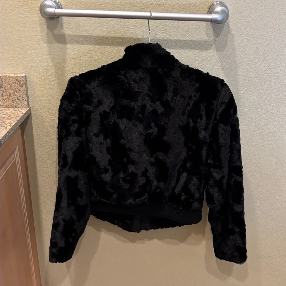 Olivaceous Black Teddy Jacket